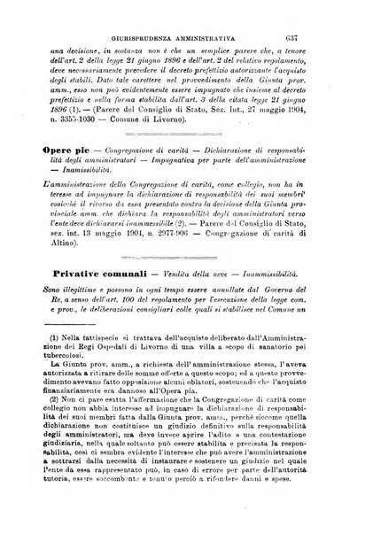 Rivista amministrativa del Regno giornale ufficiale delle amministrazioni centrali, e provinciali, dei comuni e degli istituti di beneficenza