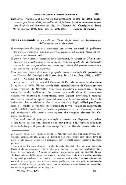 Rivista amministrativa del Regno giornale ufficiale delle amministrazioni centrali, e provinciali, dei comuni e degli istituti di beneficenza