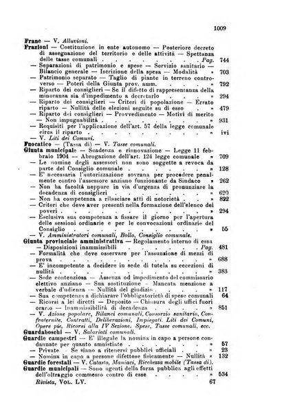 Rivista amministrativa del Regno giornale ufficiale delle amministrazioni centrali, e provinciali, dei comuni e degli istituti di beneficenza