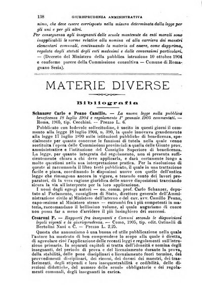 Rivista amministrativa del Regno giornale ufficiale delle amministrazioni centrali, e provinciali, dei comuni e degli istituti di beneficenza