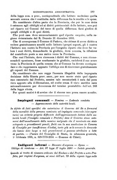 Rivista amministrativa del Regno giornale ufficiale delle amministrazioni centrali, e provinciali, dei comuni e degli istituti di beneficenza