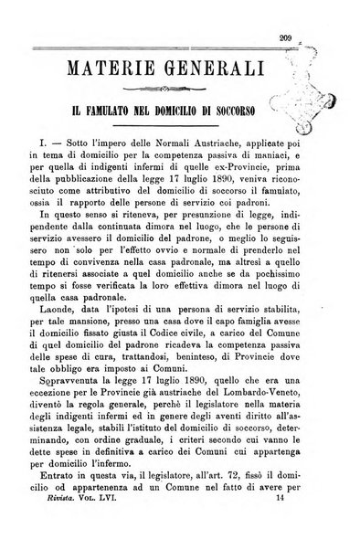 Rivista amministrativa del Regno giornale ufficiale delle amministrazioni centrali, e provinciali, dei comuni e degli istituti di beneficenza