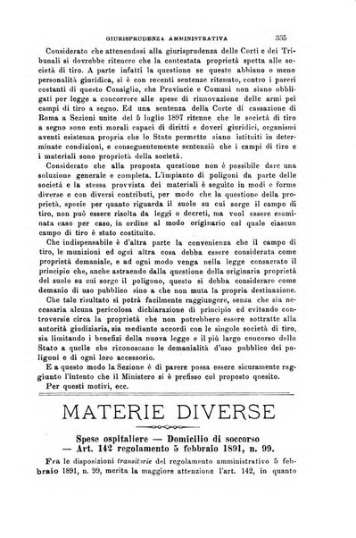 Rivista amministrativa del Regno giornale ufficiale delle amministrazioni centrali, e provinciali, dei comuni e degli istituti di beneficenza