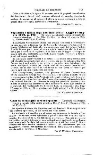 Rivista amministrativa del Regno giornale ufficiale delle amministrazioni centrali, e provinciali, dei comuni e degli istituti di beneficenza