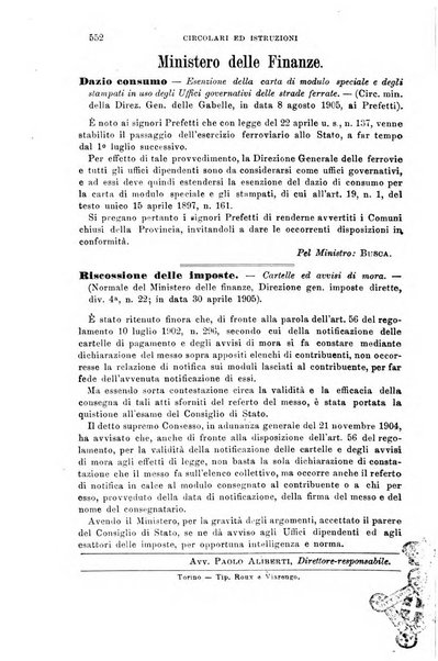 Rivista amministrativa del Regno giornale ufficiale delle amministrazioni centrali, e provinciali, dei comuni e degli istituti di beneficenza