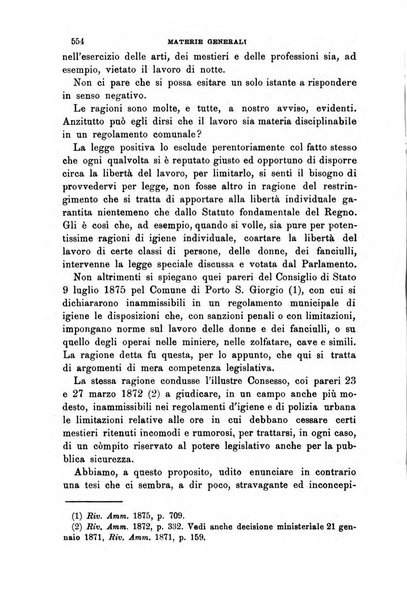 Rivista amministrativa del Regno giornale ufficiale delle amministrazioni centrali, e provinciali, dei comuni e degli istituti di beneficenza