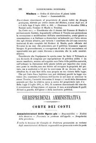 Rivista amministrativa del Regno giornale ufficiale delle amministrazioni centrali, e provinciali, dei comuni e degli istituti di beneficenza