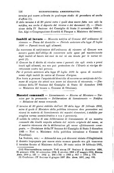 Rivista amministrativa del Regno giornale ufficiale delle amministrazioni centrali, e provinciali, dei comuni e degli istituti di beneficenza