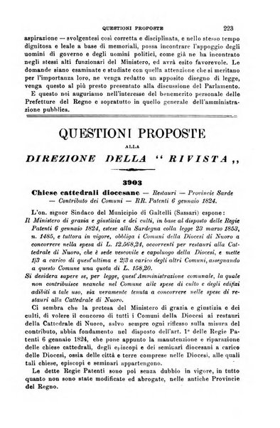 Rivista amministrativa del Regno giornale ufficiale delle amministrazioni centrali, e provinciali, dei comuni e degli istituti di beneficenza