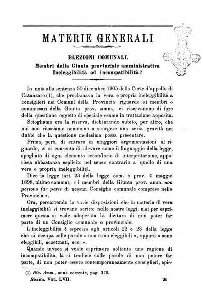 Rivista amministrativa del Regno giornale ufficiale delle amministrazioni centrali, e provinciali, dei comuni e degli istituti di beneficenza