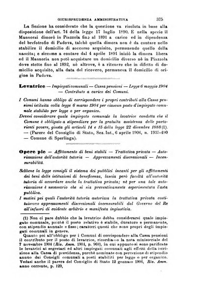 Rivista amministrativa del Regno giornale ufficiale delle amministrazioni centrali, e provinciali, dei comuni e degli istituti di beneficenza