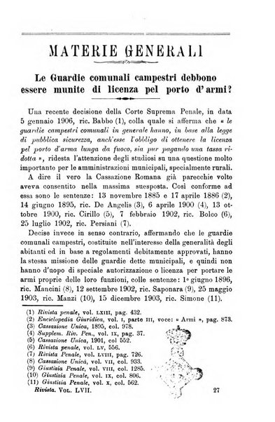 Rivista amministrativa del Regno giornale ufficiale delle amministrazioni centrali, e provinciali, dei comuni e degli istituti di beneficenza