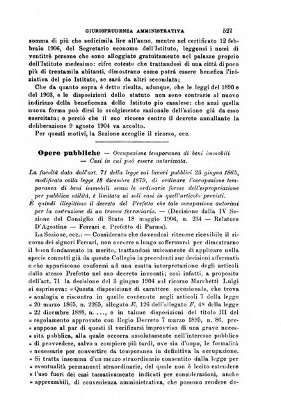 Rivista amministrativa del Regno giornale ufficiale delle amministrazioni centrali, e provinciali, dei comuni e degli istituti di beneficenza