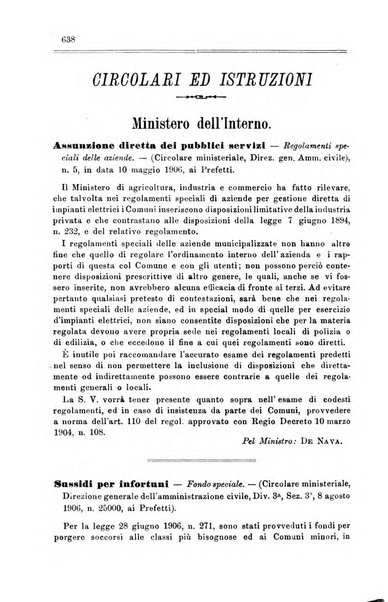 Rivista amministrativa del Regno giornale ufficiale delle amministrazioni centrali, e provinciali, dei comuni e degli istituti di beneficenza