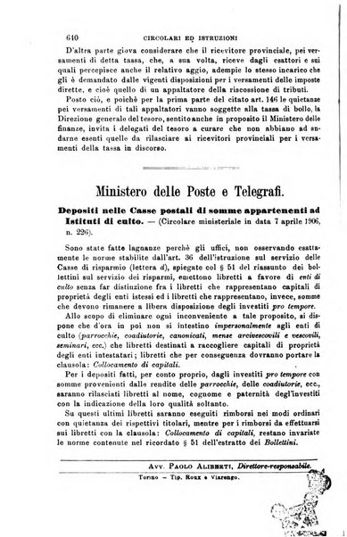 Rivista amministrativa del Regno giornale ufficiale delle amministrazioni centrali, e provinciali, dei comuni e degli istituti di beneficenza