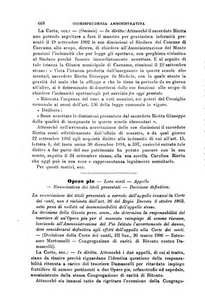 Rivista amministrativa del Regno giornale ufficiale delle amministrazioni centrali, e provinciali, dei comuni e degli istituti di beneficenza