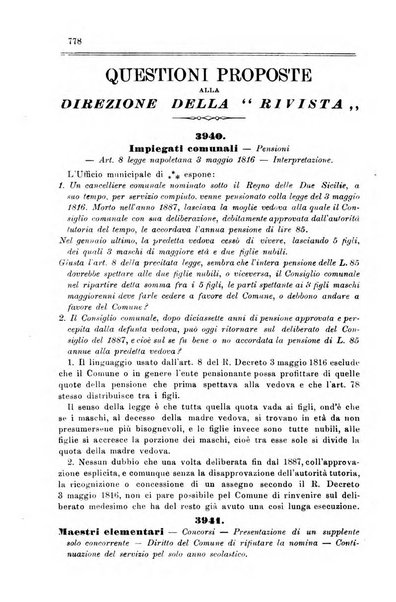 Rivista amministrativa del Regno giornale ufficiale delle amministrazioni centrali, e provinciali, dei comuni e degli istituti di beneficenza