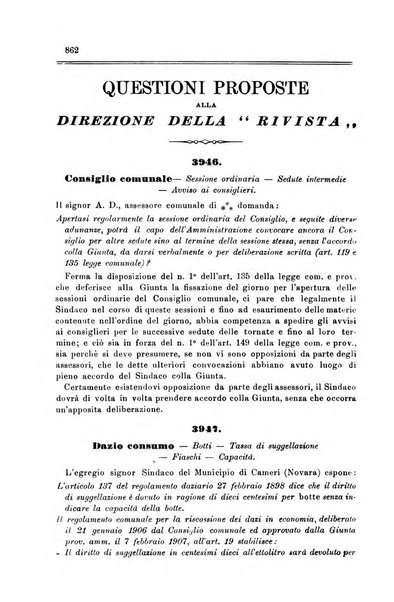 Rivista amministrativa del Regno giornale ufficiale delle amministrazioni centrali, e provinciali, dei comuni e degli istituti di beneficenza