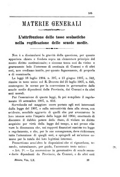 Rivista amministrativa del Regno giornale ufficiale delle amministrazioni centrali, e provinciali, dei comuni e degli istituti di beneficenza