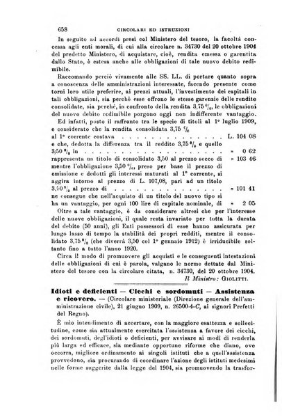 Rivista amministrativa del Regno giornale ufficiale delle amministrazioni centrali, e provinciali, dei comuni e degli istituti di beneficenza