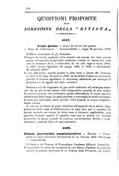 Rivista amministrativa del Regno giornale ufficiale delle amministrazioni centrali, e provinciali, dei comuni e degli istituti di beneficenza