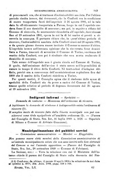 Rivista amministrativa del Regno giornale ufficiale delle amministrazioni centrali, e provinciali, dei comuni e degli istituti di beneficenza