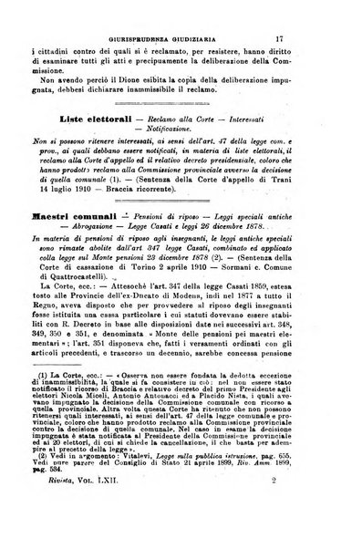 Rivista amministrativa del Regno giornale ufficiale delle amministrazioni centrali, e provinciali, dei comuni e degli istituti di beneficenza