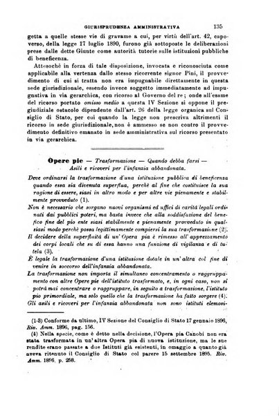 Rivista amministrativa del Regno giornale ufficiale delle amministrazioni centrali, e provinciali, dei comuni e degli istituti di beneficenza