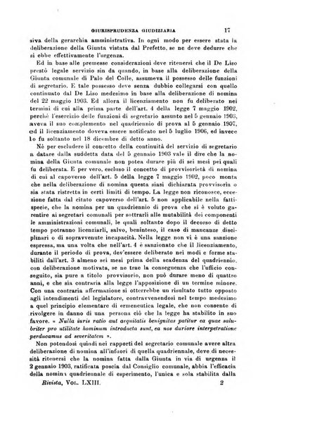 Rivista amministrativa del Regno giornale ufficiale delle amministrazioni centrali, e provinciali, dei comuni e degli istituti di beneficenza