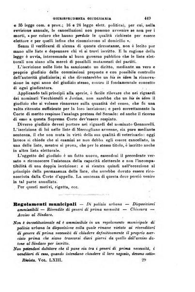 Rivista amministrativa del Regno giornale ufficiale delle amministrazioni centrali, e provinciali, dei comuni e degli istituti di beneficenza