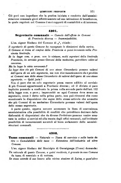 Rivista amministrativa del Regno giornale ufficiale delle amministrazioni centrali, e provinciali, dei comuni e degli istituti di beneficenza