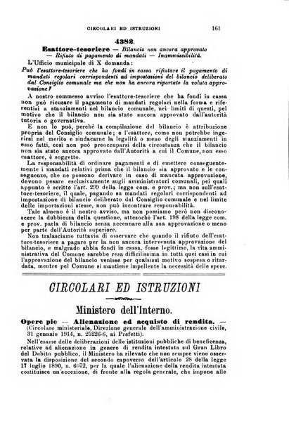 Rivista amministrativa del Regno giornale ufficiale delle amministrazioni centrali, e provinciali, dei comuni e degli istituti di beneficenza