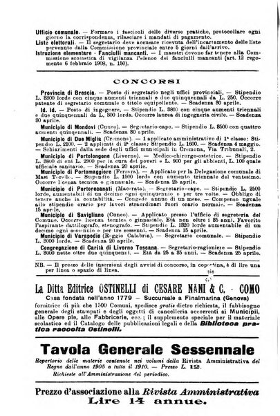 Rivista amministrativa del Regno giornale ufficiale delle amministrazioni centrali, e provinciali, dei comuni e degli istituti di beneficenza