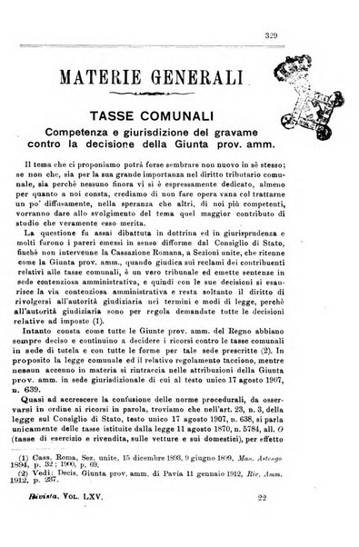 Rivista amministrativa del Regno giornale ufficiale delle amministrazioni centrali, e provinciali, dei comuni e degli istituti di beneficenza