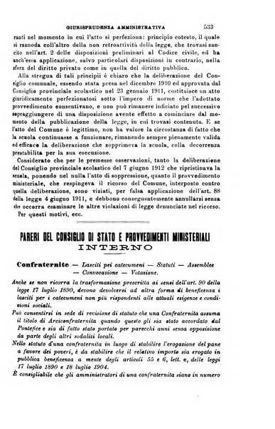 Rivista amministrativa del Regno giornale ufficiale delle amministrazioni centrali, e provinciali, dei comuni e degli istituti di beneficenza