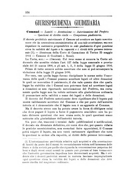 Rivista amministrativa del Regno giornale ufficiale delle amministrazioni centrali, e provinciali, dei comuni e degli istituti di beneficenza