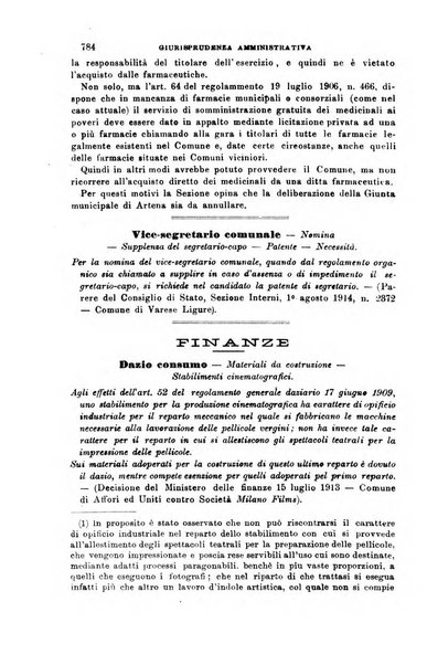 Rivista amministrativa del Regno giornale ufficiale delle amministrazioni centrali, e provinciali, dei comuni e degli istituti di beneficenza