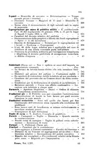 Rivista amministrativa del Regno giornale ufficiale delle amministrazioni centrali, e provinciali, dei comuni e degli istituti di beneficenza