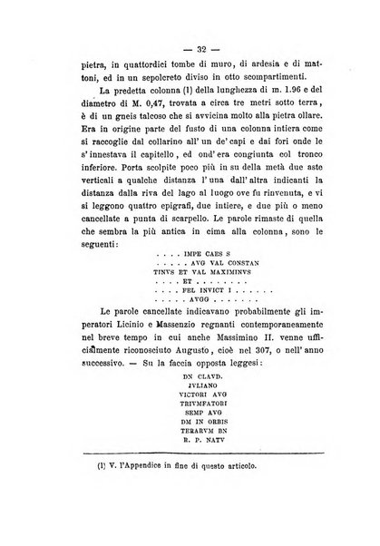 Rivista archeologica della provincia di Como