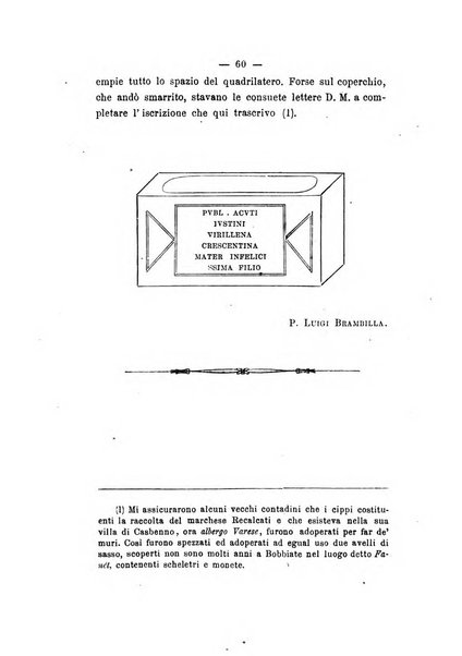 Rivista archeologica della provincia di Como