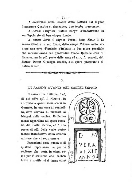 Rivista archeologica della provincia di Como