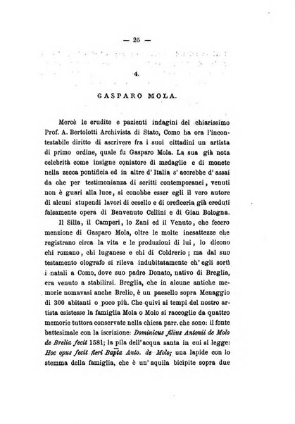 Rivista archeologica della provincia di Como