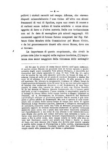 Rivista archeologica della provincia di Como