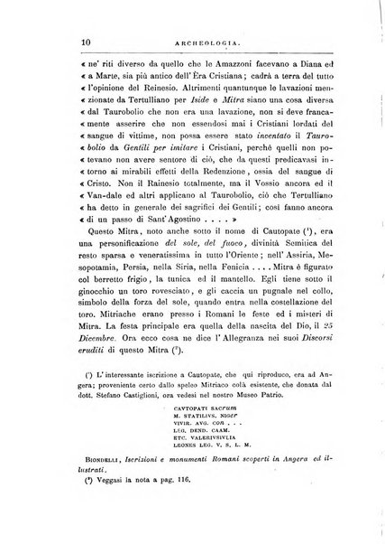 Rivista archeologica della provincia di Como