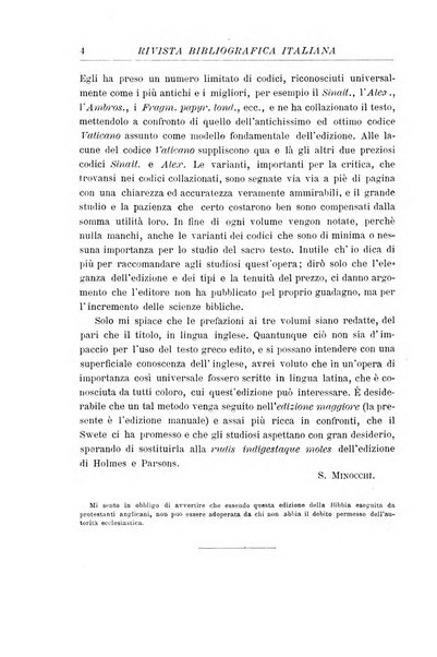 Rivista bibliografica italiana