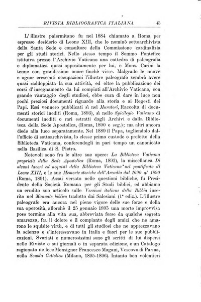 Rivista bibliografica italiana