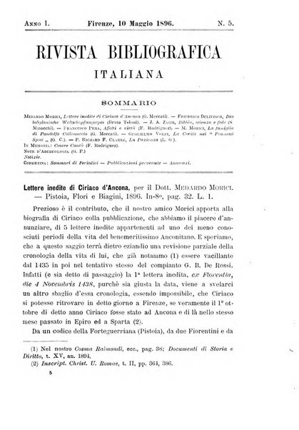 Rivista bibliografica italiana