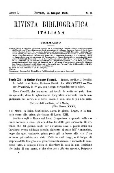 Rivista bibliografica italiana