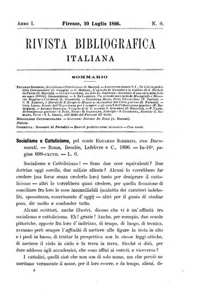 Rivista bibliografica italiana