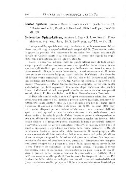 Rivista bibliografica italiana